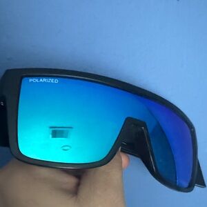 Bomber Eyewear Polarized Blue Mirror